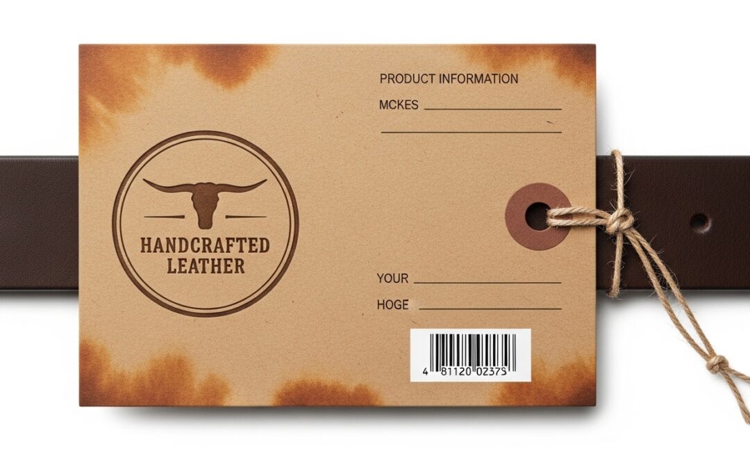 Custom Belt Tags for Unique Branding and Durable Designs