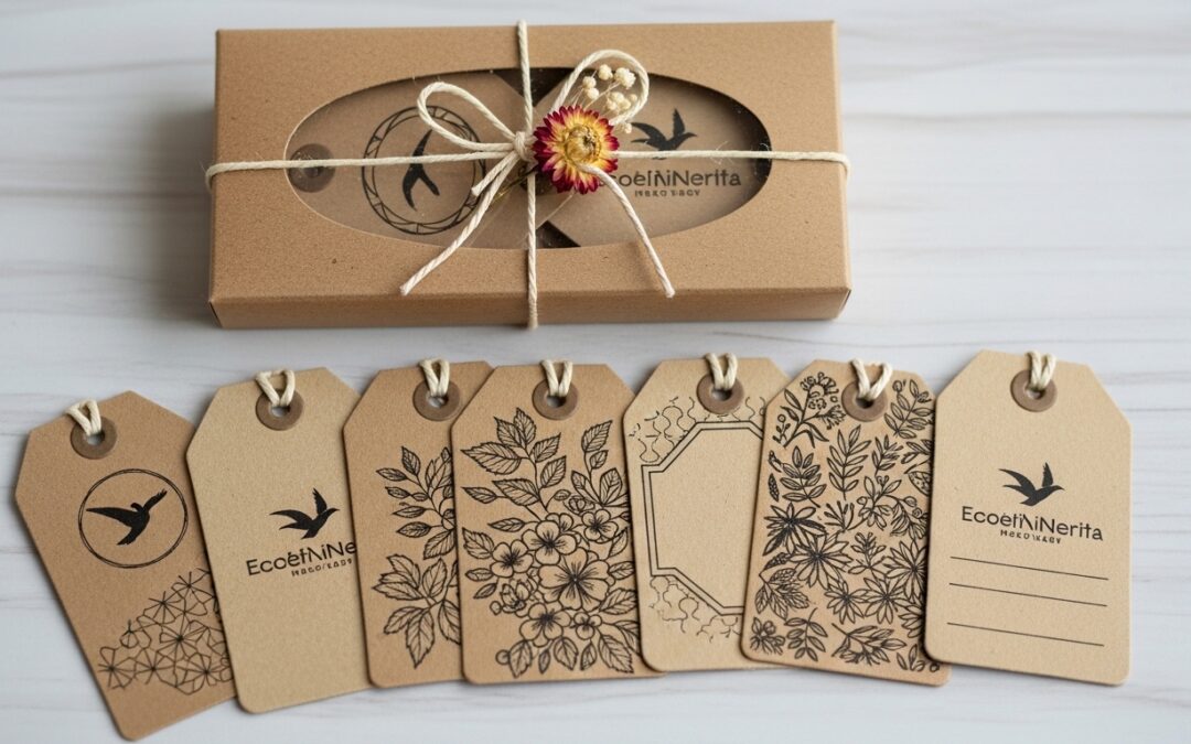 Custom Oval Tags To Add Product Identity