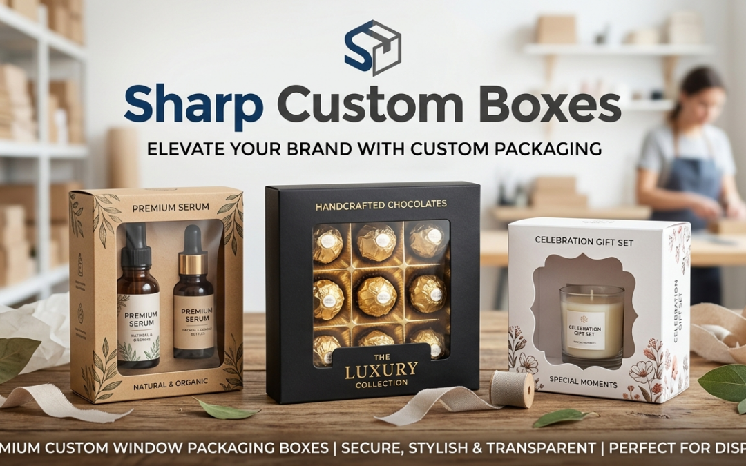 How Can Custom Window Packaging Boxes Strengthen Brand Identity in UK?