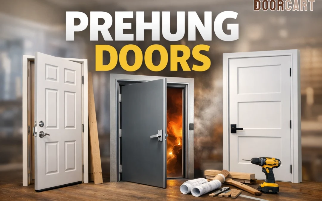 Modern Functionality and Style: Prehung and Double Frosted Glass Interior Doors in Canadian Homes
