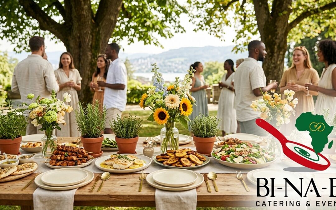 Outdoor and Garden Party Catering in Zurich: Menus That Match the Setting