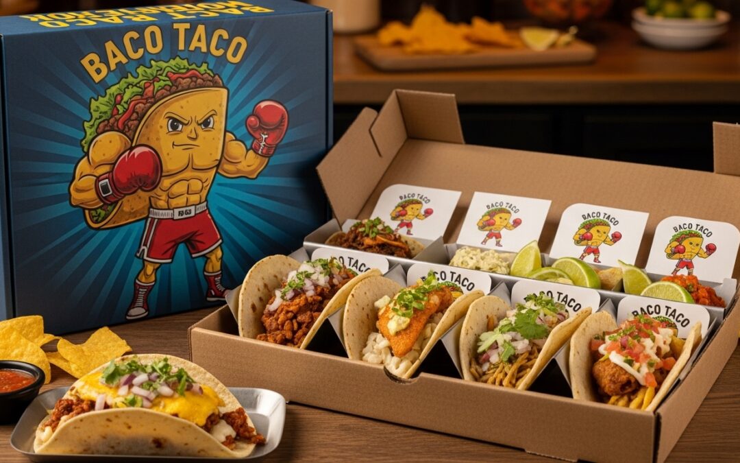 Custom Taco Boxes for Stylish Food Packaging
