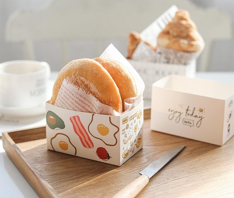 Custom Printed Toast Boxes for Food Packaging