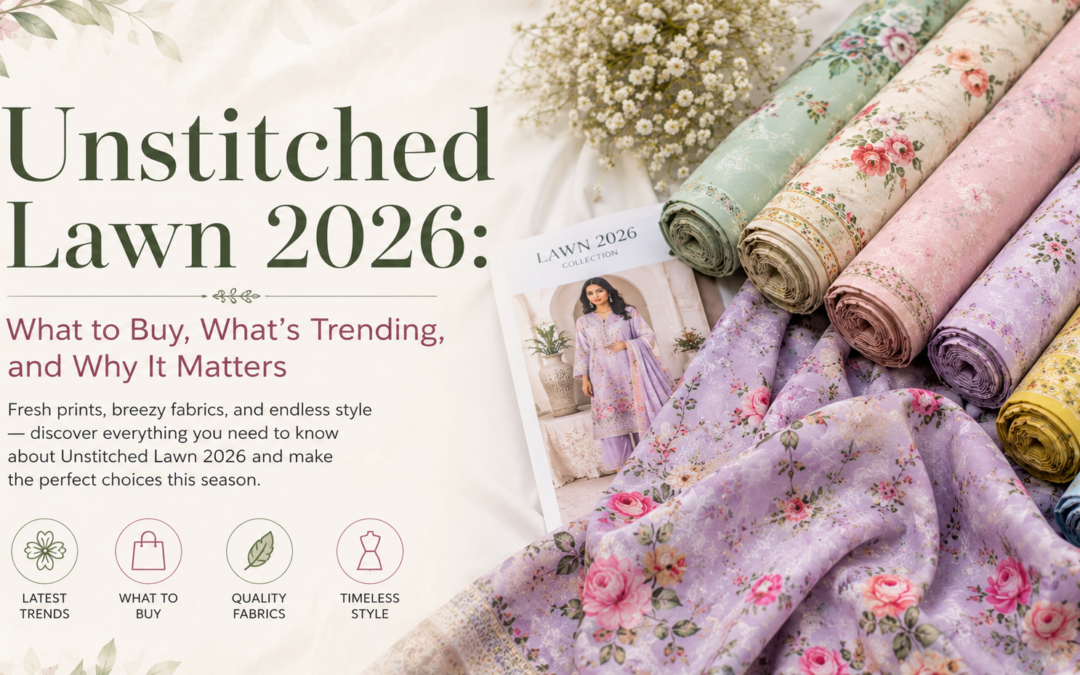 Unstitched Lawn 2026 f: What to Buy, What’s Trending, and Why It Matters