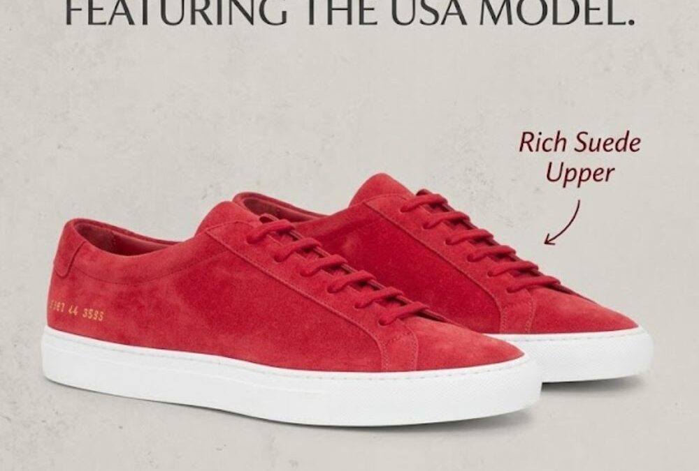 Common Projects Achilles Low Perfect For Minimalist Travel